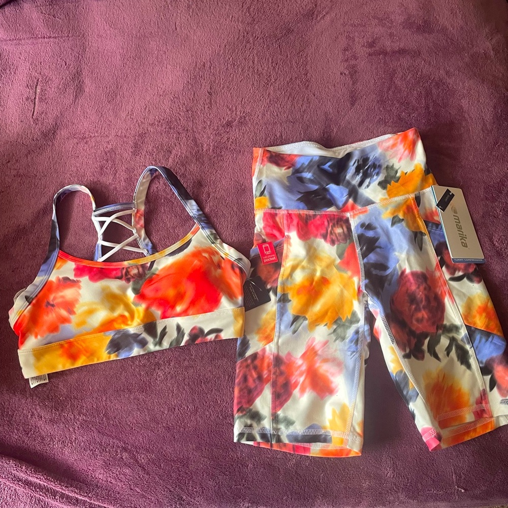 NWOT Marika sports set